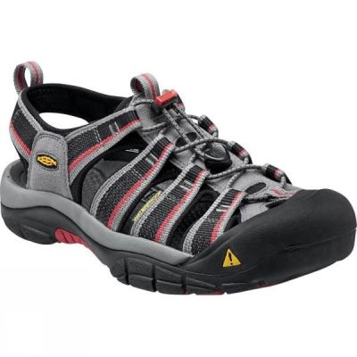 Sandalias Keen Newport H2 Hombre - Gris / Gris Oscuro - Chile HSB018493